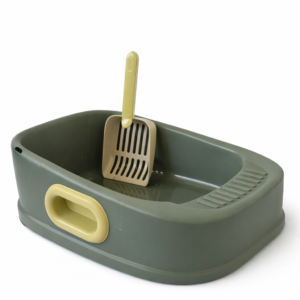 Caja de arena con pala beige