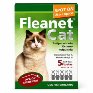 Flanet Cat Antiparacitario Pack de 5 Pipetas