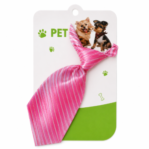 Corbata Rosa para Perros