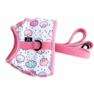 Arnés con Vestimenta para Perro Rosado